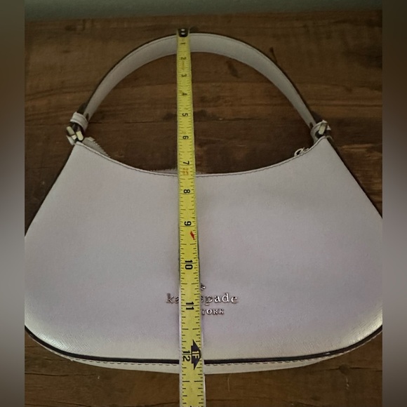 Kate Spade Lilac Moon Staci Crossbody Saffiano Leather Shoulder Bag Purple - Picture 7 of 9